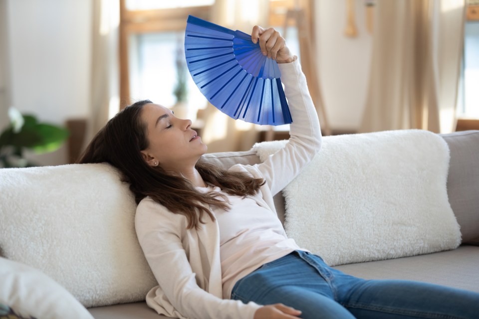  Ditching the fan and wearing light coloured clothing will help you keep cool