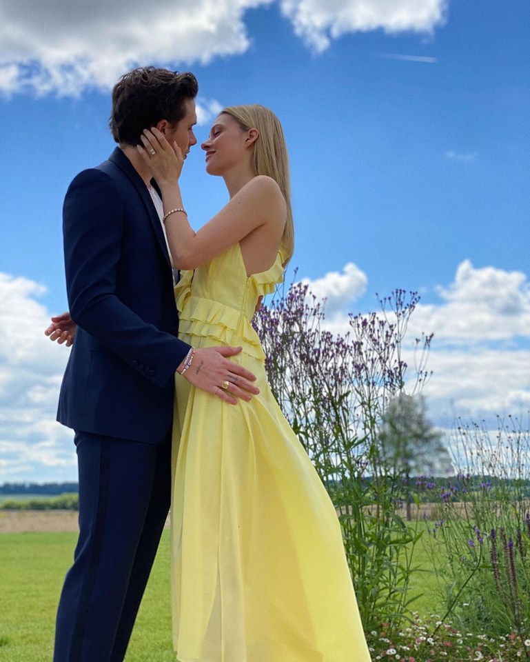 Brooklyn and Nicola announced their engagement last month