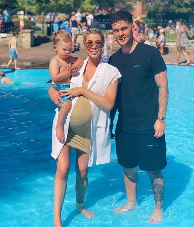 The two welcomed their first son Cruze into the world in 2018