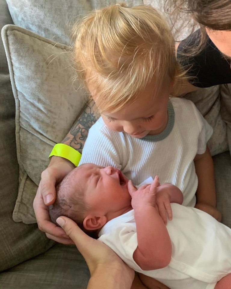 Beau Valentine's big brother was happy to finally meet him
