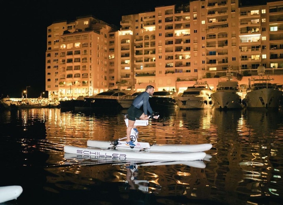 McGregor has been staying out after dark to get his training done
