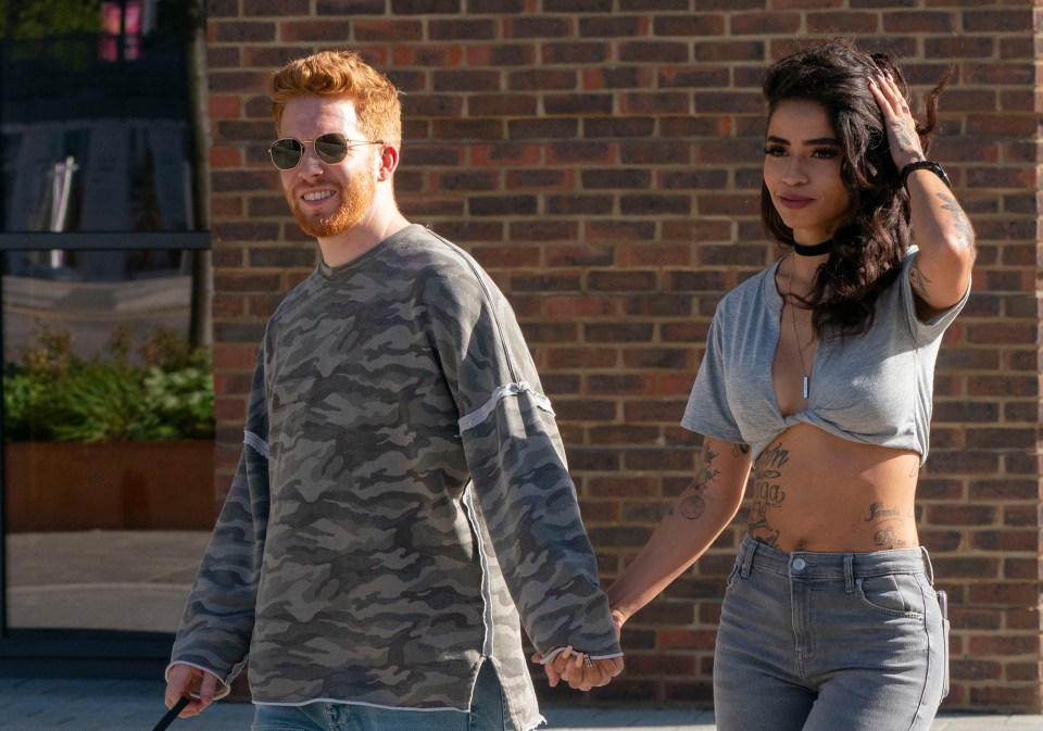 He had teased a new relationship last week, but made his love for Luisa Instagram official this week
