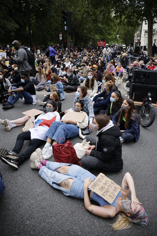 Marchers said they fight for divestment of police funding