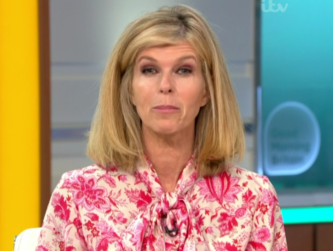 Kate Garraway updated fans on her husband's health battle on today's show