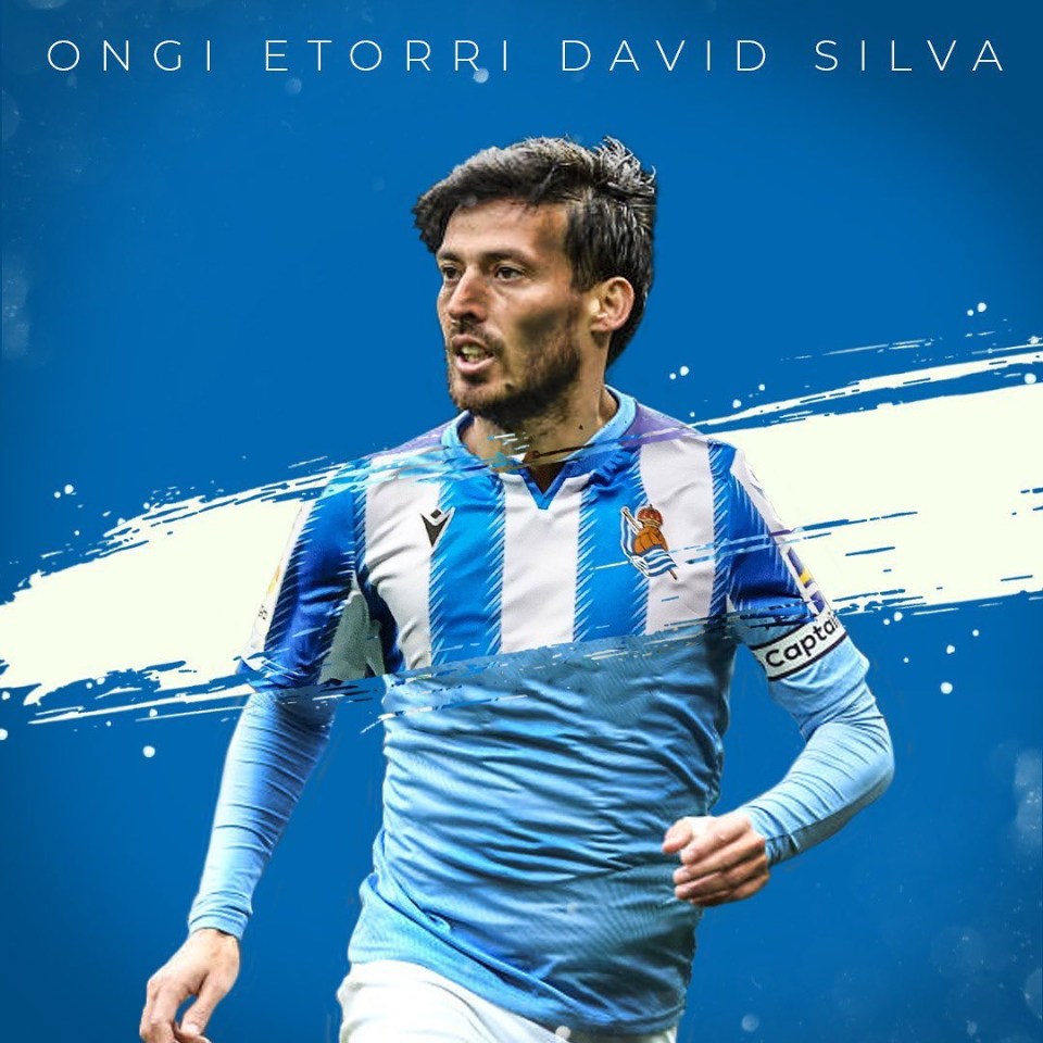 Real Sociedad have announced the signing of David Silva