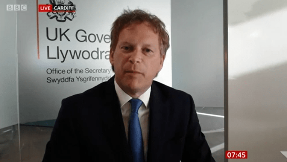 Grant Shapps said he wanted to look at how to do regional lockdowns