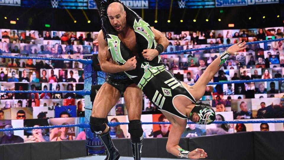 Cesaro and Gran Metalik's match on SmackDown was hated by WWE's boss