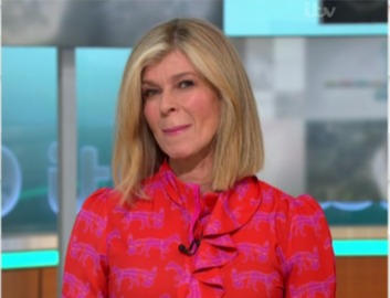 Kate Garraway will take husband Derek his anniversary card in hospital today