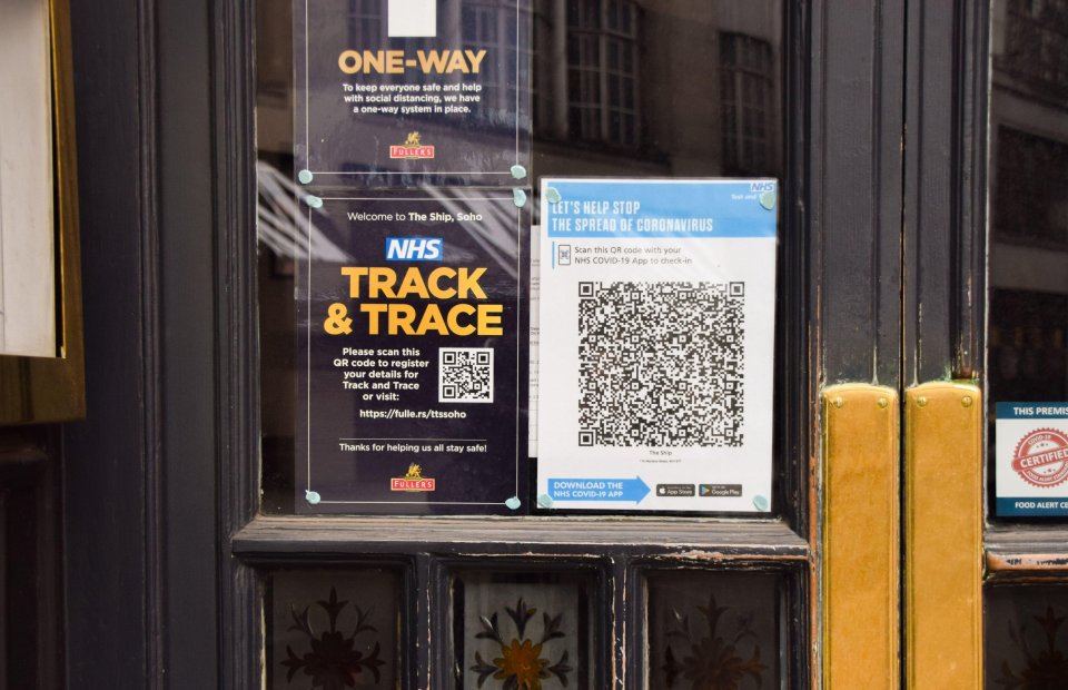  New posters and QR codes will be debuted when pubs and other facilities reopen on April 12