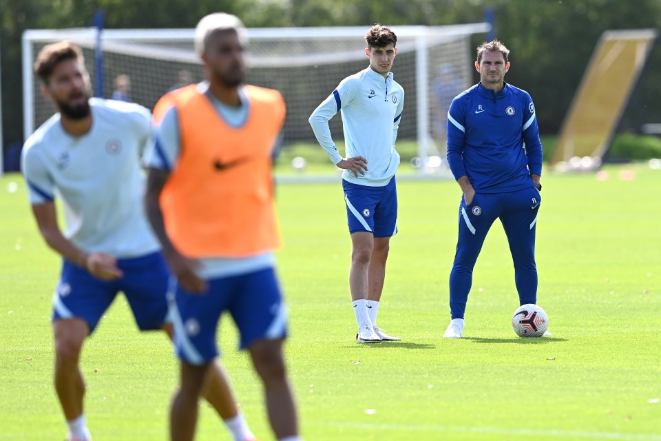 Kai Havertz revealed playing under manager Frank Lampard at Chelsea is a dream come true