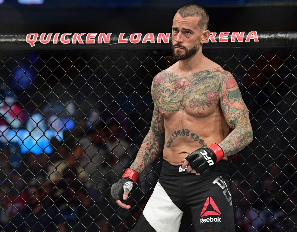 CM Punk made his UFC debut in 2016 after leaving the WWE two years prior