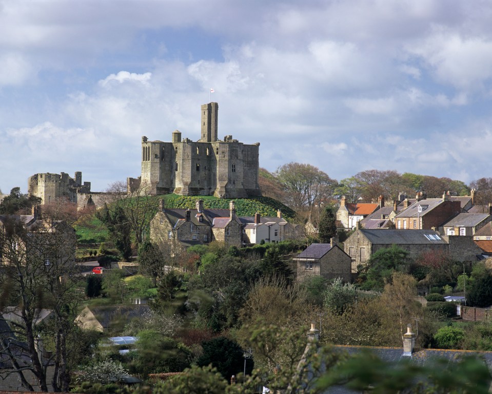 Warkworth Castle has dozens of little chambers around splendid lawns and is ideal for playing hide-and-seek.