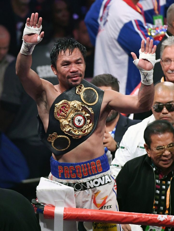 Manny Pacquiao is in talks to fight Conor McGregor