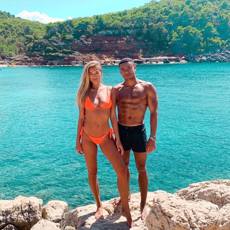 Arabella and Wes lived together but hit the rocks during lockdown