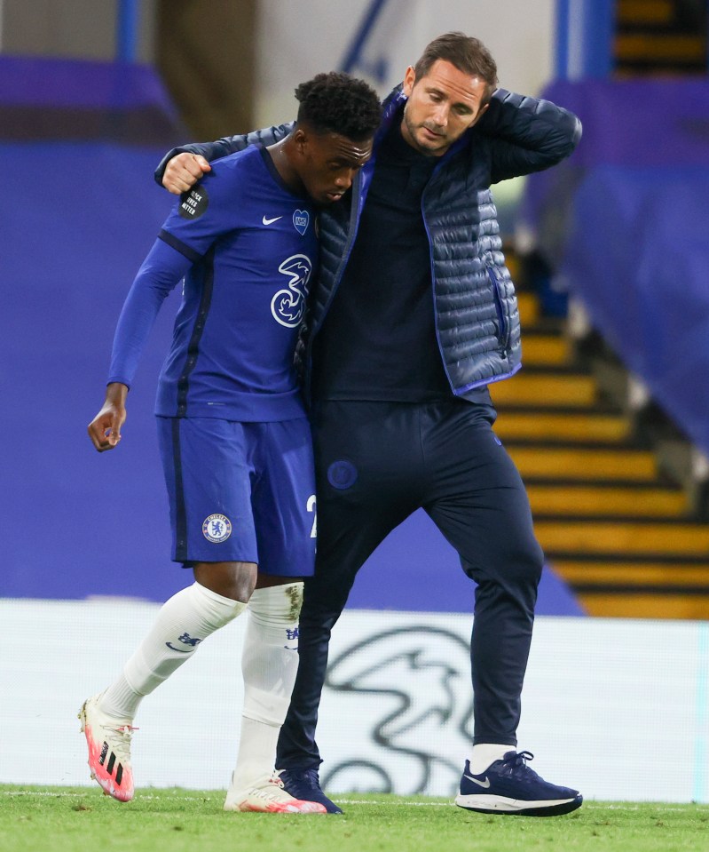 Callum Hudson-Odoi's future under Frank Lampard at Chelsea is in question