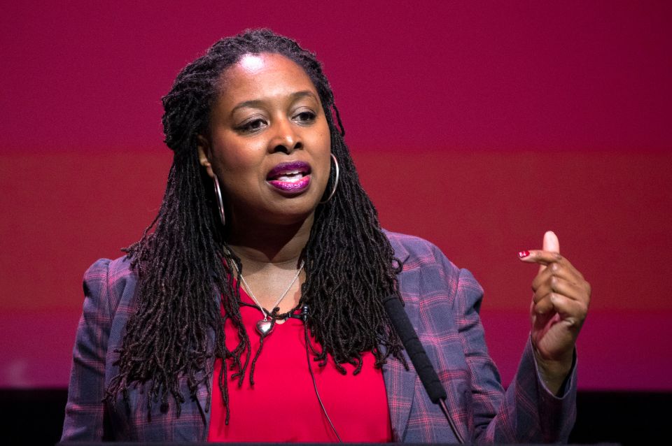 Dawn Butler praised the Extinction Rebellion protests after the eco-warriors blocked the free press
