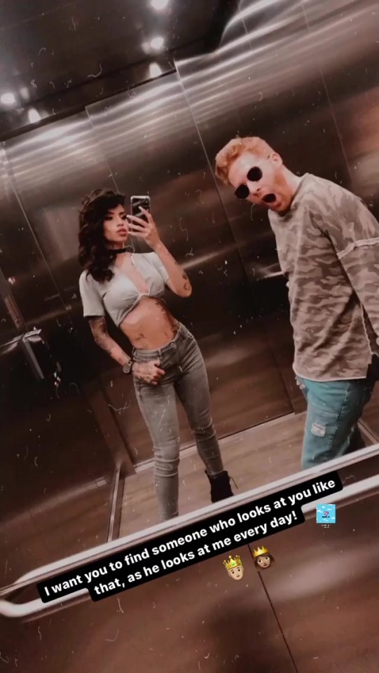 Luisa revealed that she had taken Neil's surname only a week after going public with their relationship