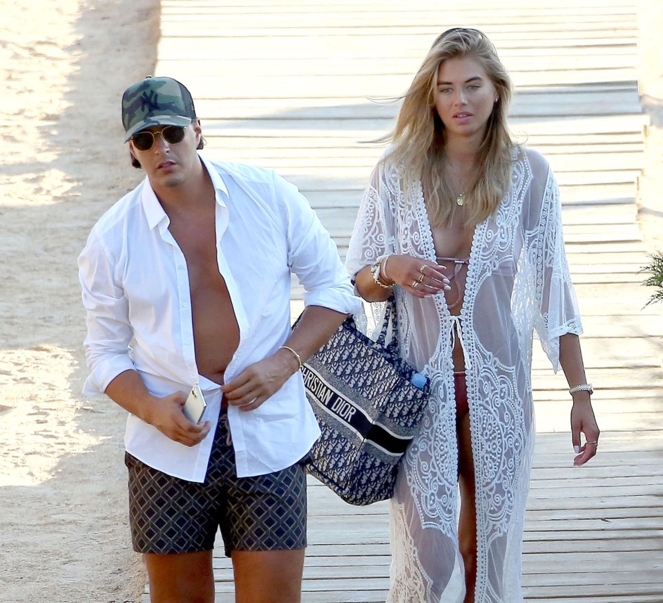 Arabella Chi dating playboy Morad Izemrane who was arrested for stealing a Rolex