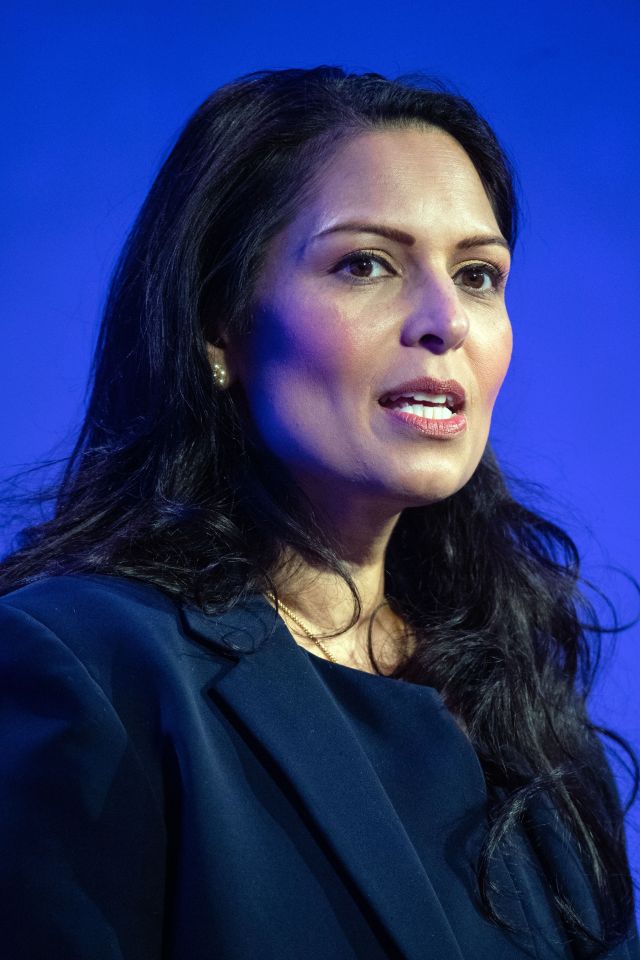 Priti Patel said last week’s demo was 'a shameful attack on our way of life'