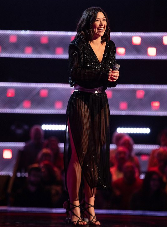 Catherine Harding, a contestant on The Voice, gave birth to their son Jax at the end of August.