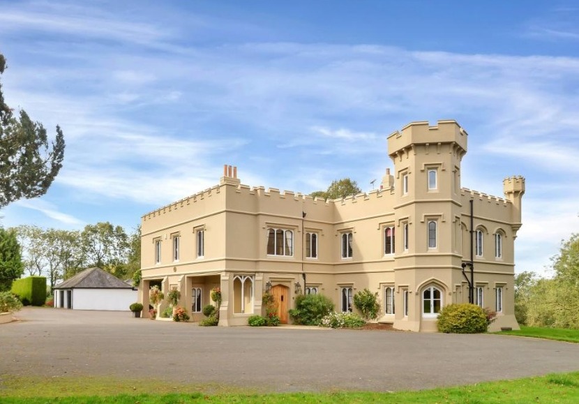 Wartnaby Castle is the most modern of those up for sale and was built in the 1800s