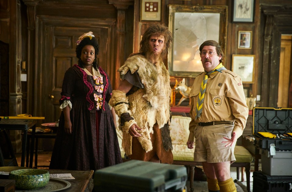 BBC's spooky sitcom Ghosts is back with a second series