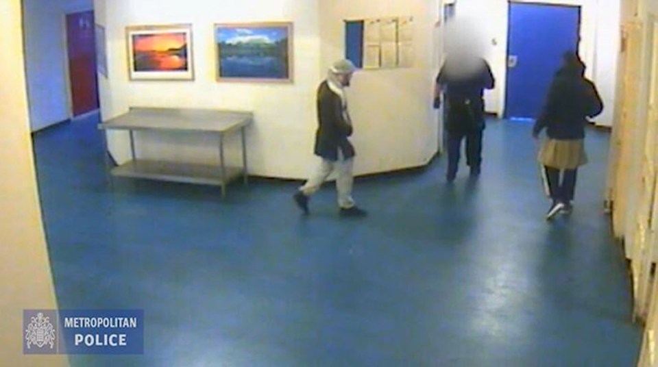 He was lured to a cupboard by Brusthom Ziamani and Baz Hockton