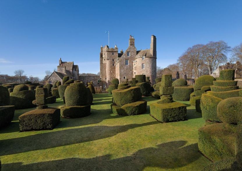 Earlshall Castle was first built in the mid-1500s