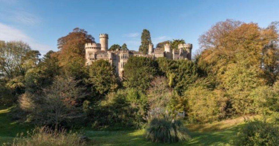 Devizes Castle looks as though it has come from the Sleeping Beauty fairytale