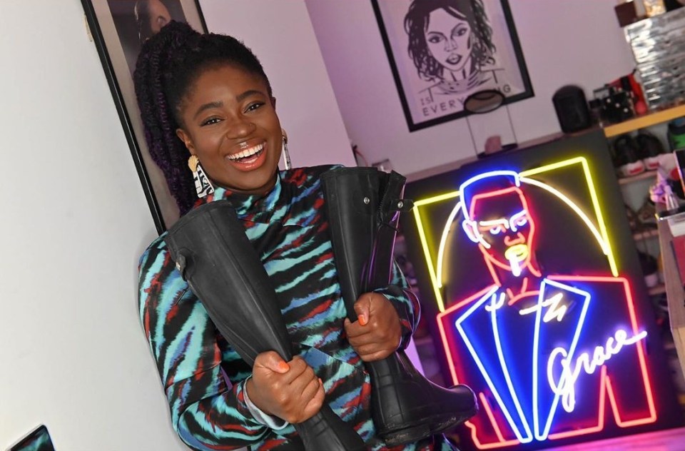 Clara's personality shines through in her bright, fun belongings