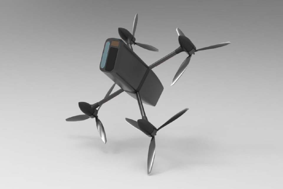 The Anduril Anvil takes out enemy drones by clattering them mid-air