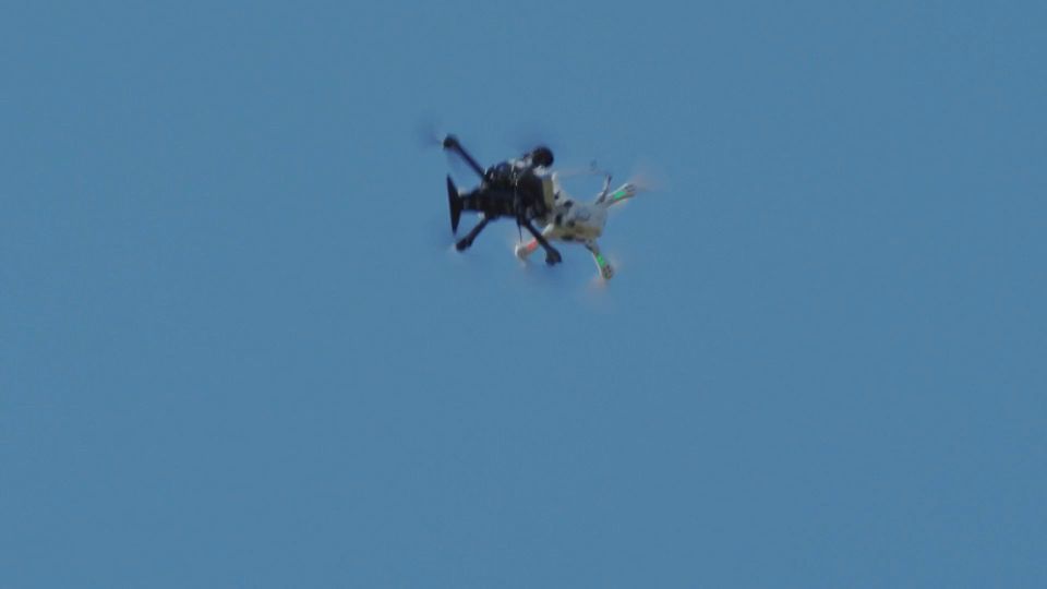 The Anvil is a bit like a flying battering ram that takes out other drones