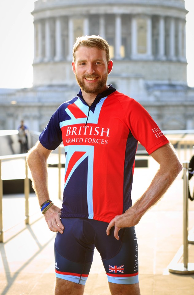 JJ Chalmers is a former Royal Marine who won gold at the Invictus Games