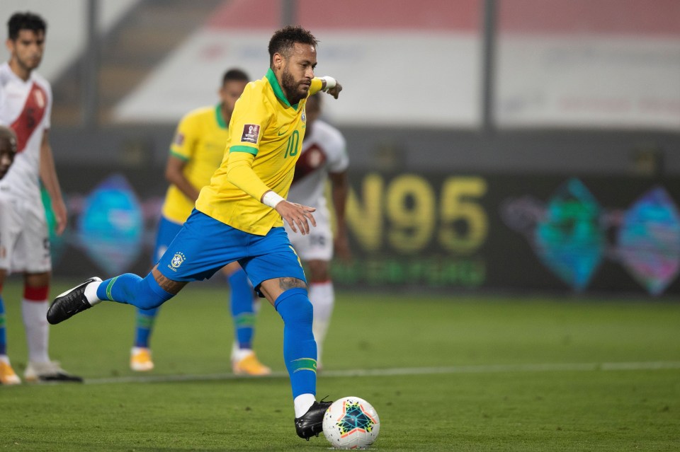 Neymar steps up to the spot as he adds to his historic goals haul