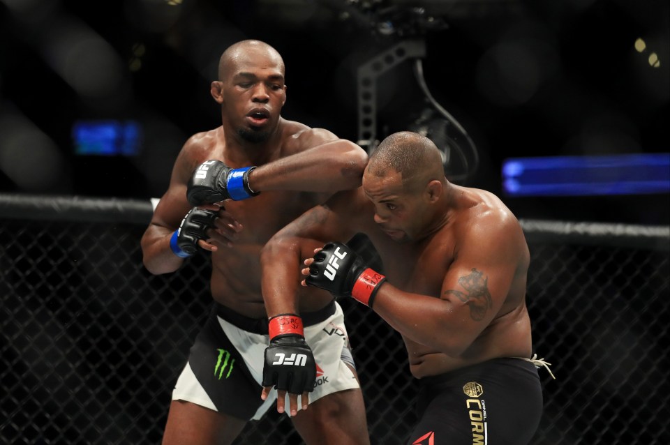 Jones twice fought UFC legend Daniel Cormier 