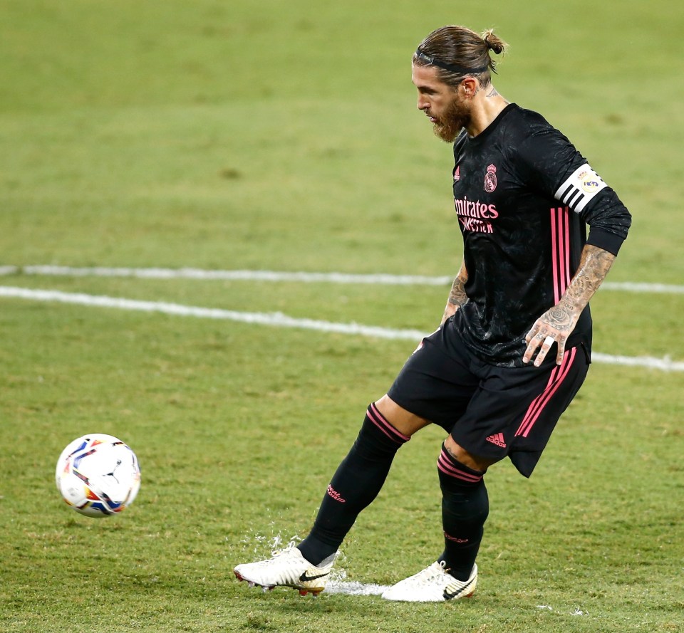Sergio Ramos continues to lead by example for Real Madrid with the armband and spot-kick responsibilities
