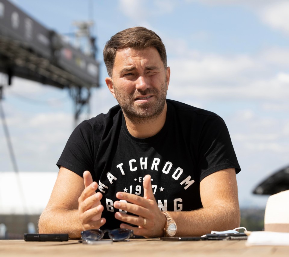 Promoter Eddie Hearn named his 'Mount Rushmore' of boxing