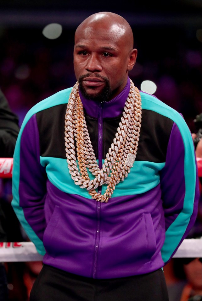 Floyd Mayweather was left off of Hearn's list 