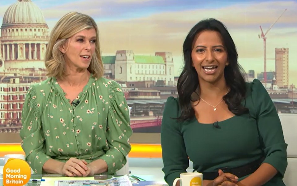 Ranvir and Kate Garraway discussed Strictly on today's GMB