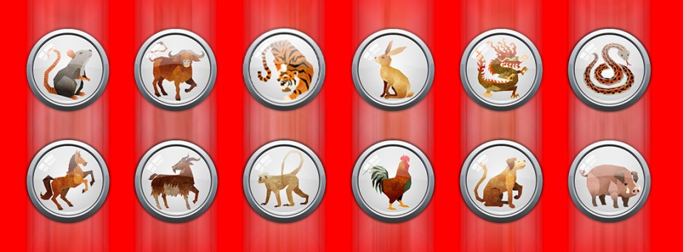 12 Chinese Animals