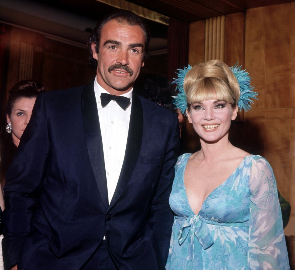 The original 007 with first wife Diane Cilento