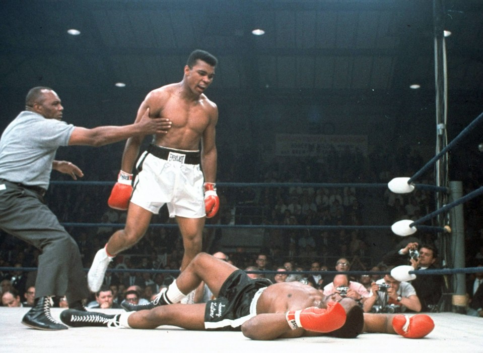 Muhammad Ali reigned as heavyweight champion three times