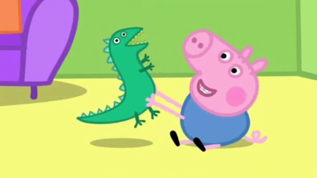 George Pig is the little brother who hardly speaks in Peppa Pig
