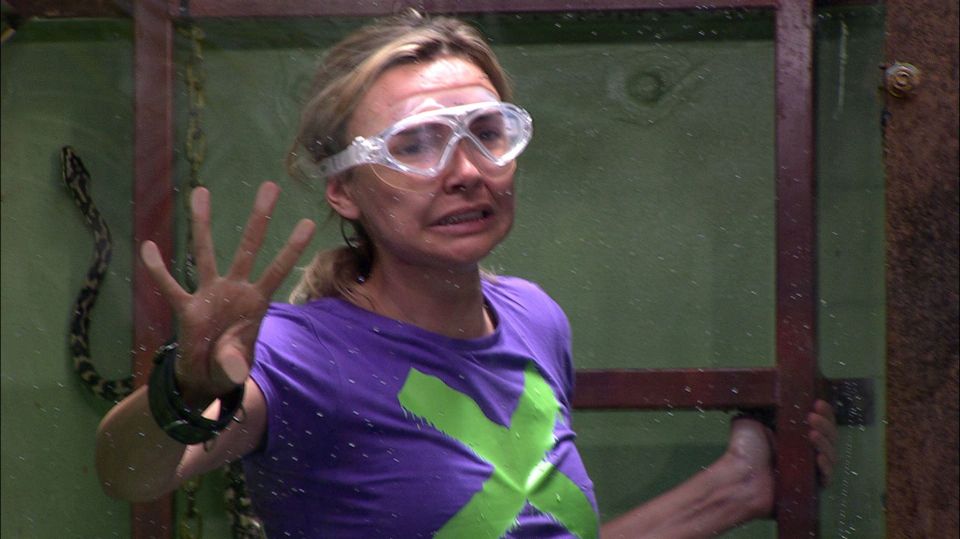 Nadine Coyle taking part in a trial last year - she was given a massive fee for taking part in the show