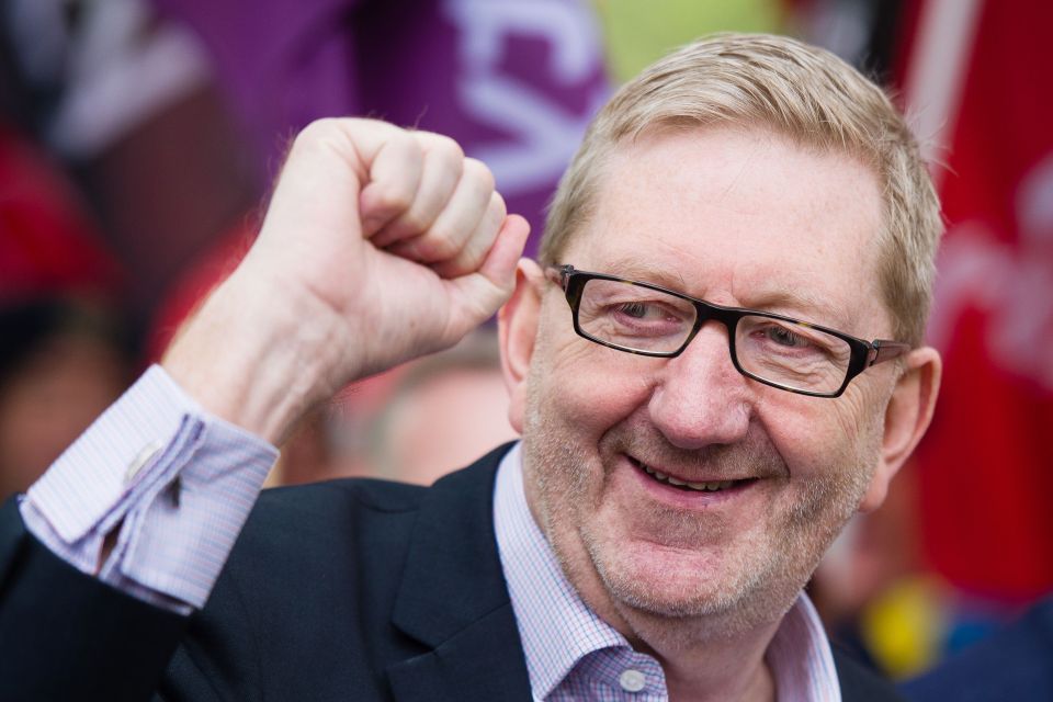 Unite leader Len McCluskey has denied that anti-Semitism exists in Labour