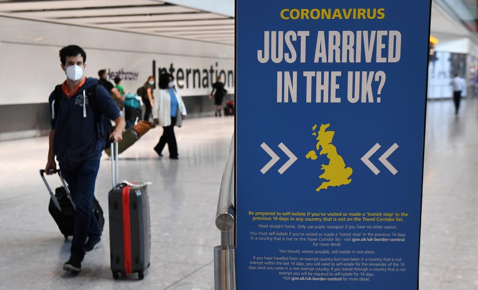 Airport testing could be given the go-ahead within days, according to the chief secretary to the Treasury