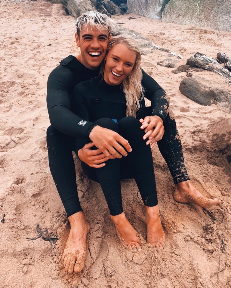 But she has since moved on with 2020 hopeful Luke Mabbatt
