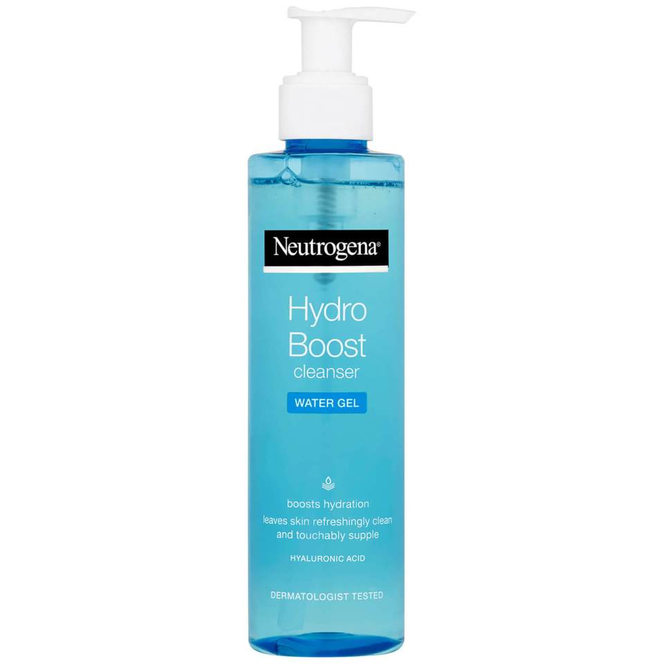 Neutrogena Hydro Boost Water Gel Cleanser gives skin a boost of hydration