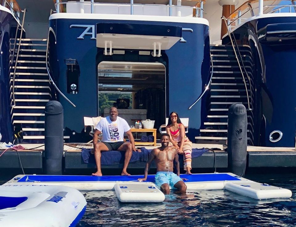 Johnson has been seen on board the Aquila a number of times, most notably on trips along the Amalfi coast and around the Croatian island Dubrovnik
