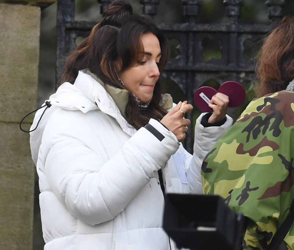 Michelle is back playing single mum Erin in the Sky comedy